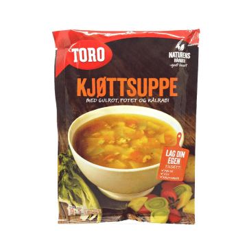 Toro Kjøttsuppe Med Grønnsaker / Meat and Vegetable Soup 81g