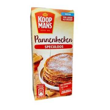 Koopmans Pannenkoeken Speculoos / Mezcla para Crepes Con Galletas Especiada 175g