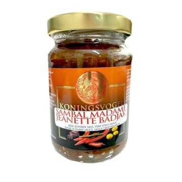 Koningsvogel Sambal Madame Jeanette Badjak 200g/ Spicy Paste