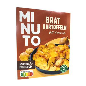 Minuto Bratkartoffeln mit Zwiebeln 400g/ Potatoes with Onion