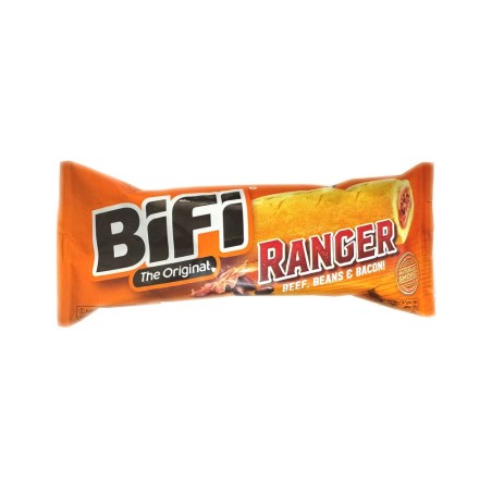 Bi-Fi Ranger, Beef, Beans & Bacon/ Snack de Ternera, Frijoles y Bacon 50g