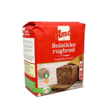 Amo Solsikke Rugbrød / Rye Flour with Sunflower Seeds 1Kg