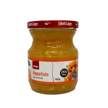 Coop Appelsin Marmelade / Mermelada de Naranja 500g