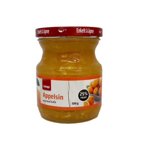 Coop Appelsin Marmelade / Orange Jam 500g