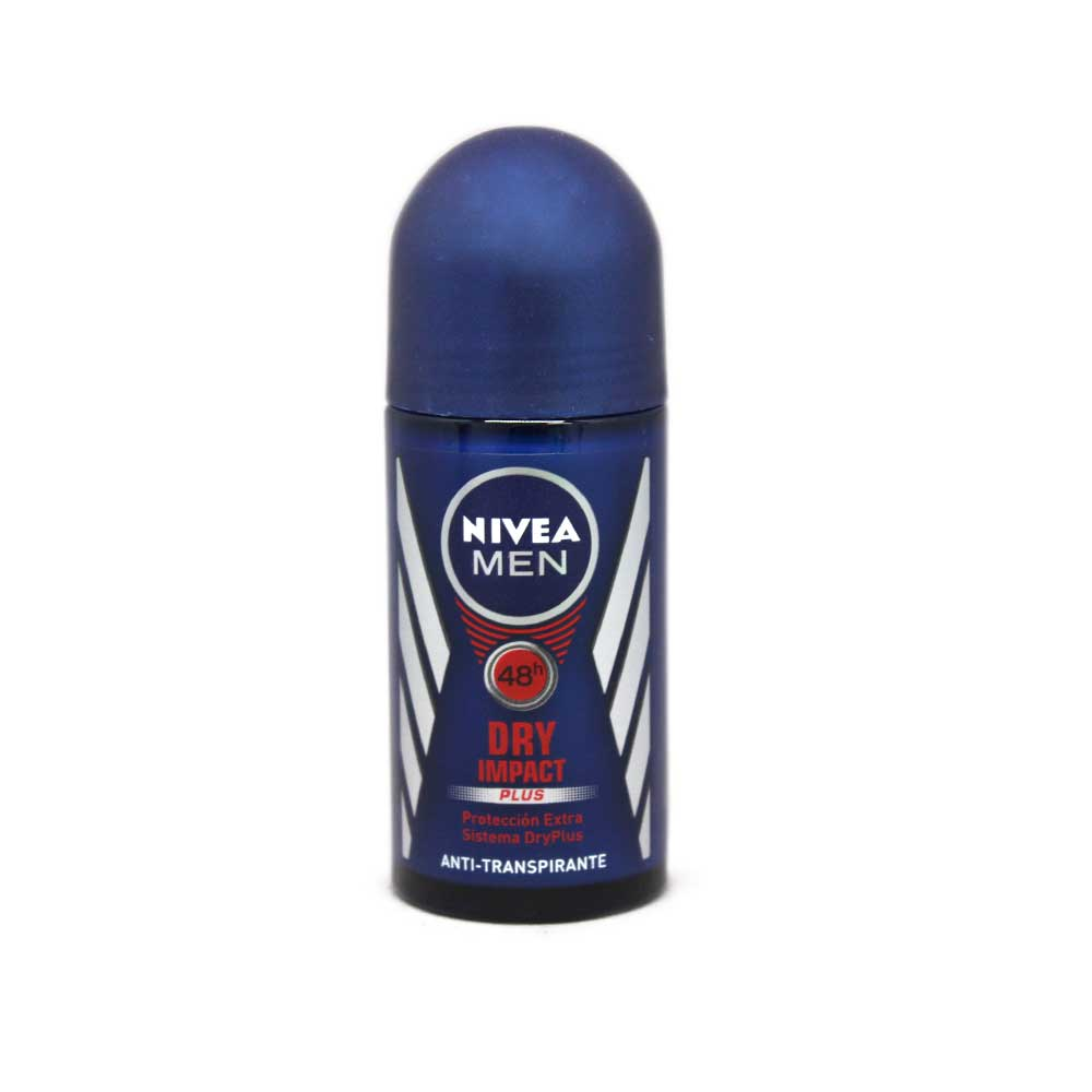 Nivea Men Dry Impact Roll-On Desodorante / Deodorant 50ml