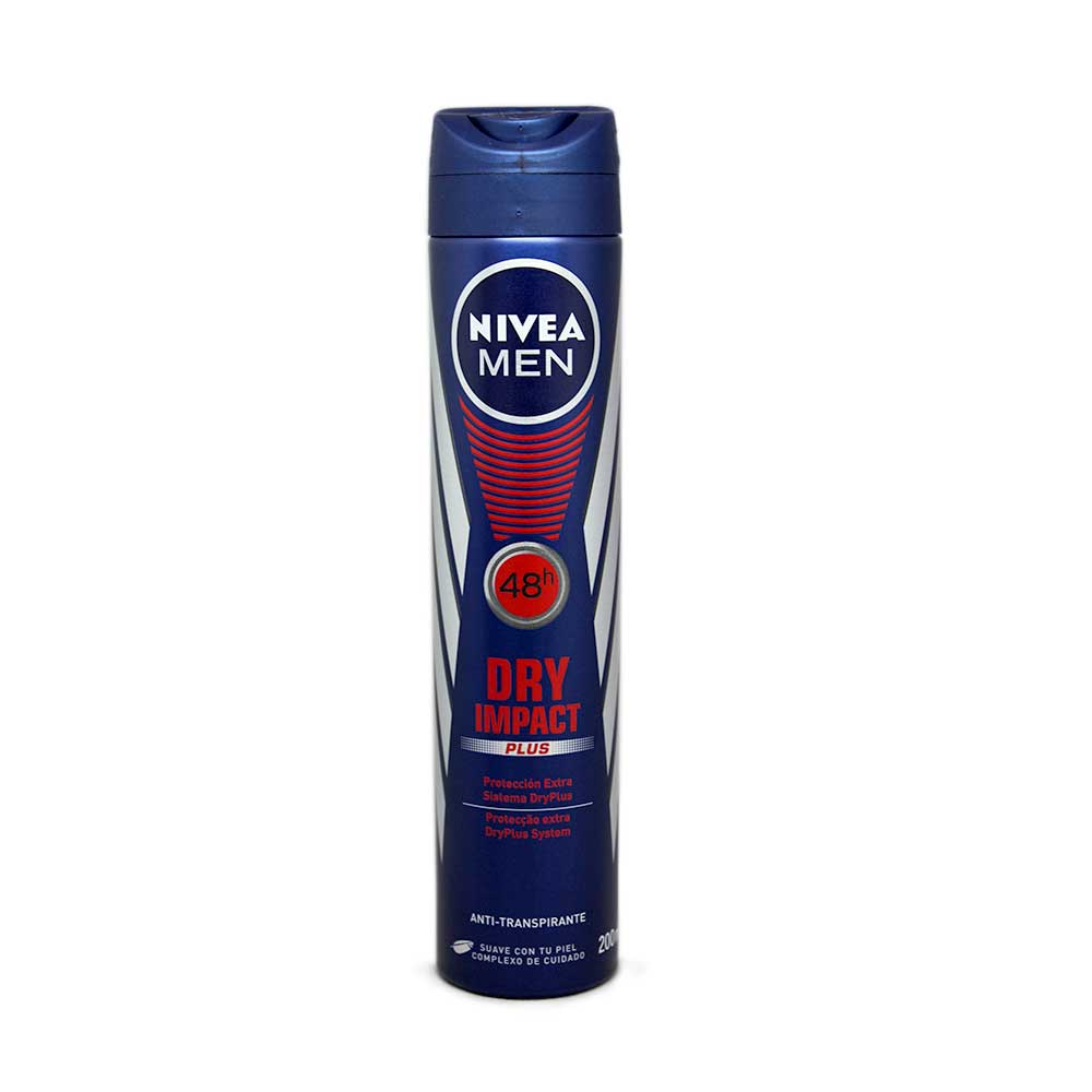 Nivea Men Dry Impact Spray Desodorante / Deodorant 200ml