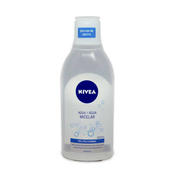 Nivea Agua Micelar Piel Normal / Cleanser & Toner  300ml+100