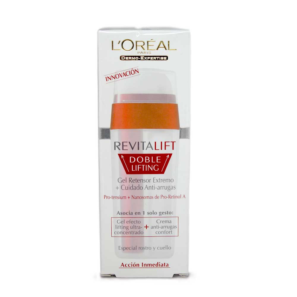 L'Oreal Paris Doble Lifting Gel Lifting y Crema Antiarrugas 30ml