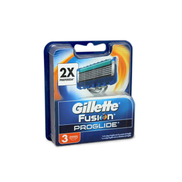 Gillette Fusion Proglide Recambios / Refills x3