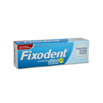 Fixodent Fresh Complete Denture Adhesive / Crema adhesiva para la Dentadura 47g