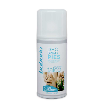 Babaria Desodorante Spray para Pies Talco y Aloe 150ml