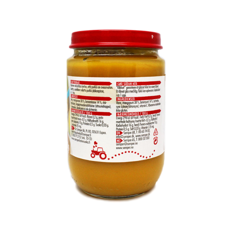 Semper Mango & Banana / Potito de Mango y Plátano 190g