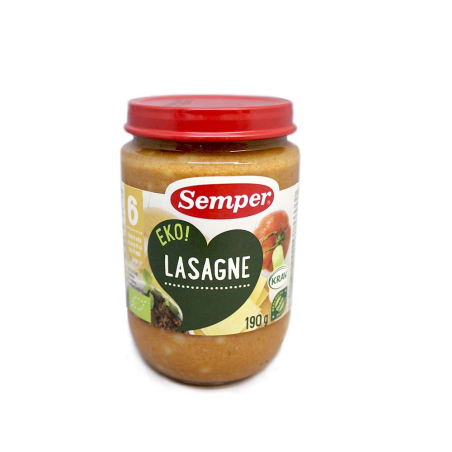 Semper Lasagne / Potito de Lasaña 190g