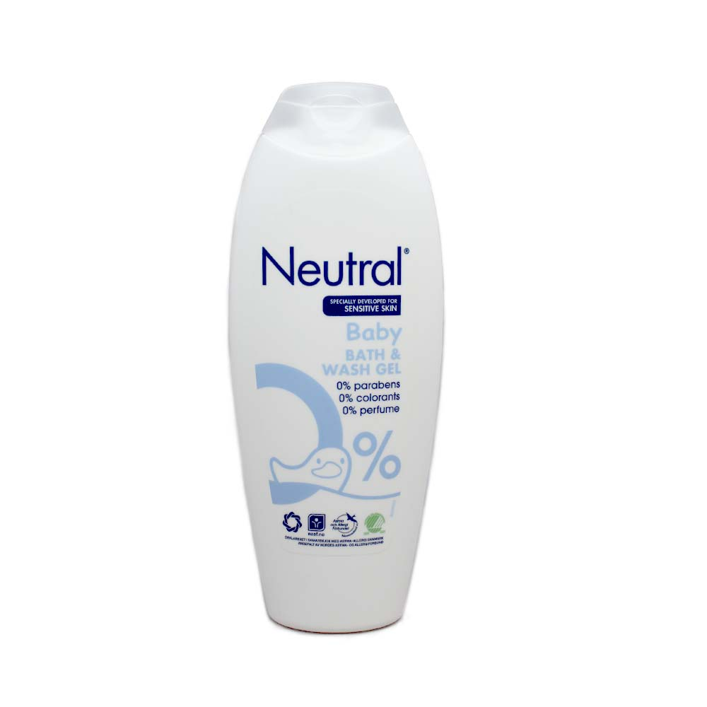 Neutral Baby Bath & Wash Gel / Gel de Baño para Bebé 250ml