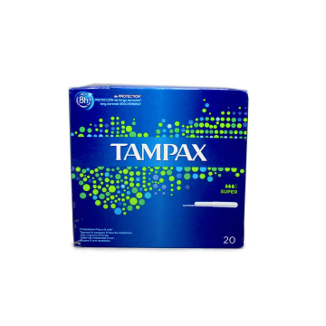 Tampax Super Tampones / Tampons x20