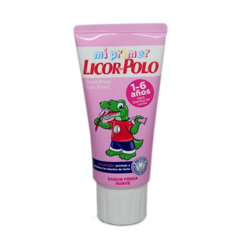 Licor del Polo Mi Primer Dentífrico Fresa 1-6años / Kids Toothpaste Strawberry 50ml