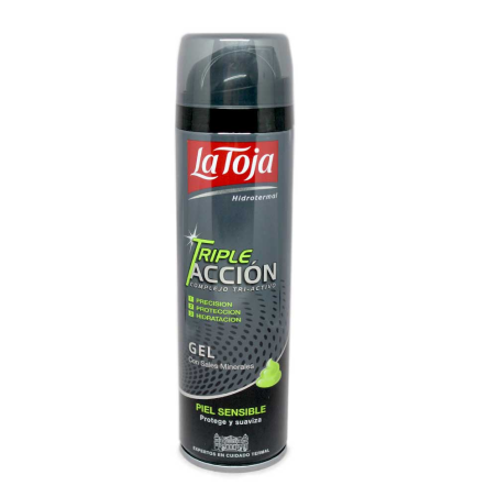 La Toja Triple Acción Gel Afeitar Piel Sensible / Shaving Gel Sensitive 200ml