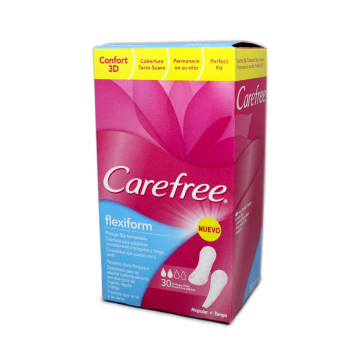 Carefree Flexiform Regular+Tanga Protege-Slip / Panty Liners x30