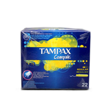 Tampax Compak Regular Tampones / Tampons x22