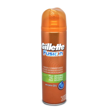 Gillette Fusion Hydra Gel de Afeitar Piel Sensible 200ml