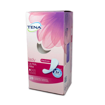 Tena Lady Ultra Mini Protege-Slip / Panty Liners x28