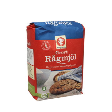 Kungsörnen Grovmalt Rågmjöl / Harina Gruesa de Centeno y de Malta de Cebada 1,5Kg