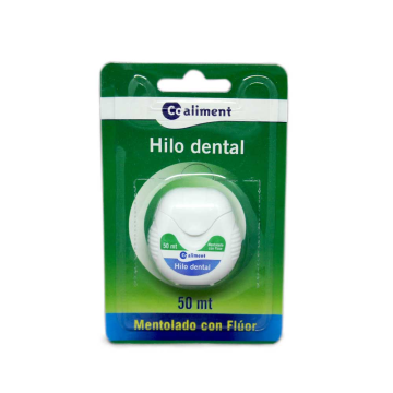 Coaliment Hilo Dental Mentolado con Flúor 50m