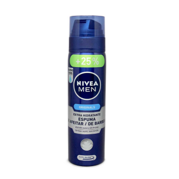 Nivea Men Espuma de Afeitar Extra Hidratante 200ml+50