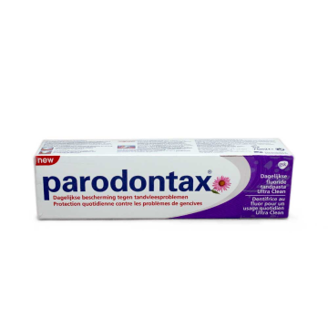 Parodontax Dagelijkse Fluoride Tandpasta Ultra Clean / Dentífrico con Flúor 75ml