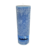 Bolsius Stompkaars Rustiek 300/100 Navy blue/ Navy blue Candle