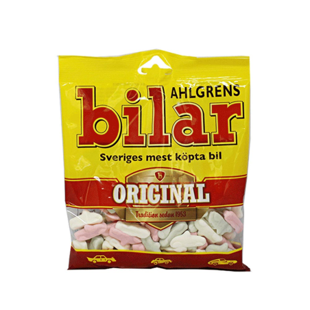 Bilar Ahlgrens Original / Golosinas Sabor a Frutas 125g