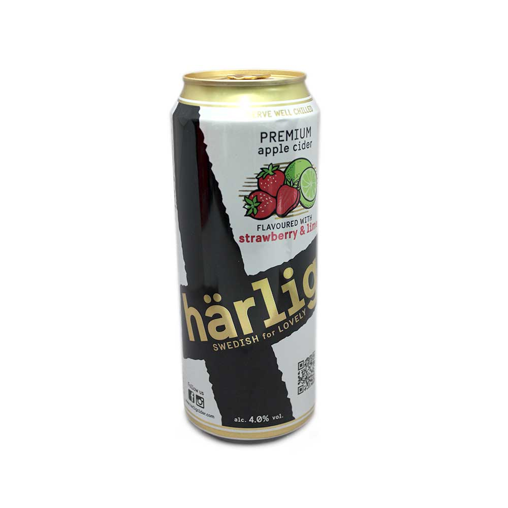 Härlig Strawberry and Lime Cider 50cl