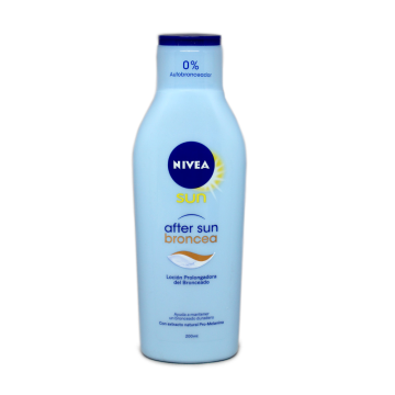 Nivea Sun Aftersun&Broncea Loción Prolongadora Bronceado 200ml/ Aftersun&Tanning Lotion