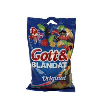 Malaco Gott&Blandat / Golosinas Regaliz 160g