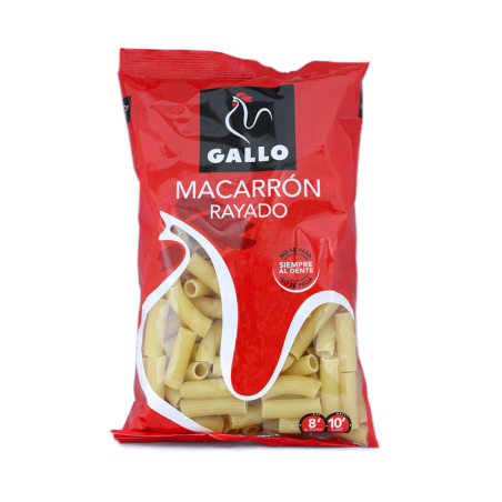 Gallo Macarrón Rayado 250g