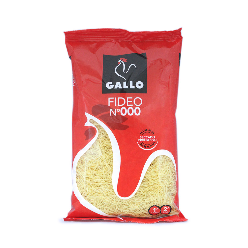 Gallo Fideo Extra Fino / Extra Thin Noodles n000 250g