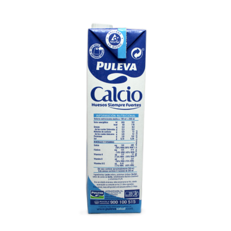 Puleva Calcio Leche Entera / Whole Milk 1L