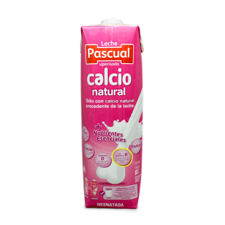 Pascual Calcio Leche Desnatada 1L/ Skimmed Milk