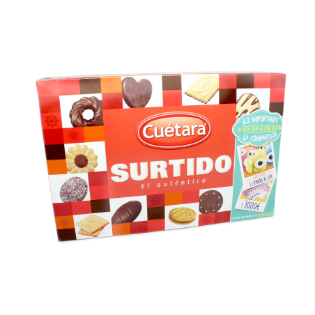 Cuétara Surtido Galletas El Auténtico / Assorted Biscuits  210g