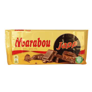 Marabou Japp / Caramel Milk Chocolate 185g