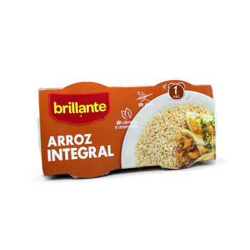 Brillante 1minuto Arroz Integral 2x125g