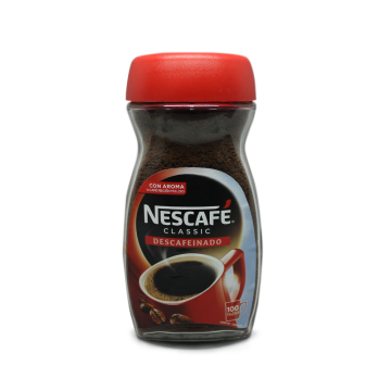 Nescafé Clásico Café Descafeinado Soluble 200g