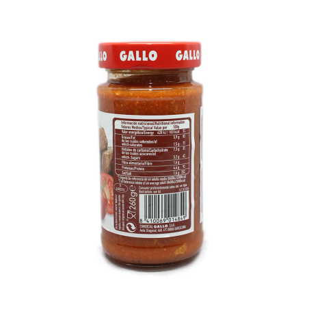 Gallo Salsa Boloñesa / Bolognese Sauce 260g