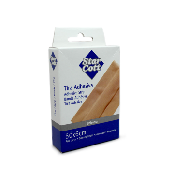 Star Cott Tiras Adhesivas 6cm para Cortar / Fabric Dressing Strip x50