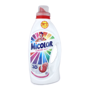 Micolor Colores Vivos Gel Detergente / Colour Laundry Liquid 1,426L