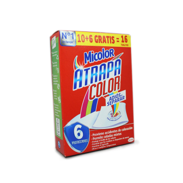 Micolor Atrapa Color Fibras Absorbentes / Colour Wipes x10