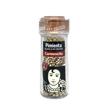 Carmencita Pimienta Blanca en Grano / White Pepper Grains 50g