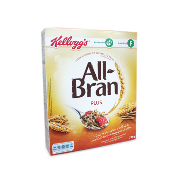 Kellogg's All-Brann Plus Cereales 375g/ Brann Cereals