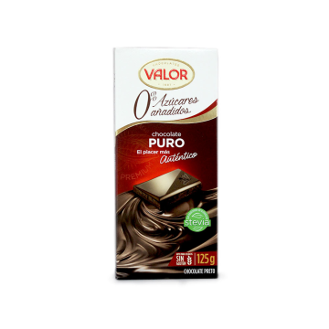 Valor Chocolate Puro 0% Azúcares 125g