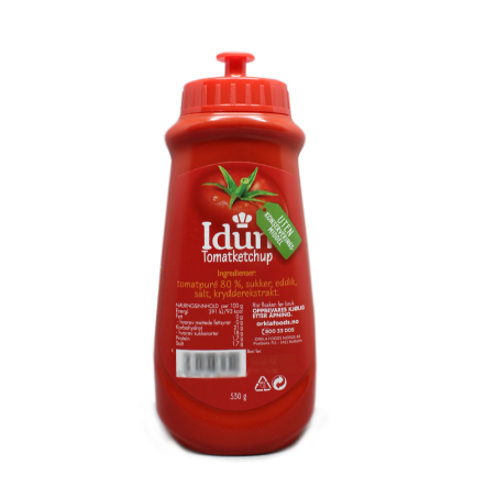 Idun Tomatketchup 530g/ Ketchup